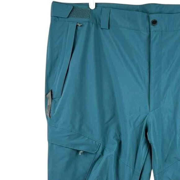 NWT Columbia Men's Snowboard Weatherproof Omni-Tech Powder Green Pants Size 3X - Picture 6 of 16